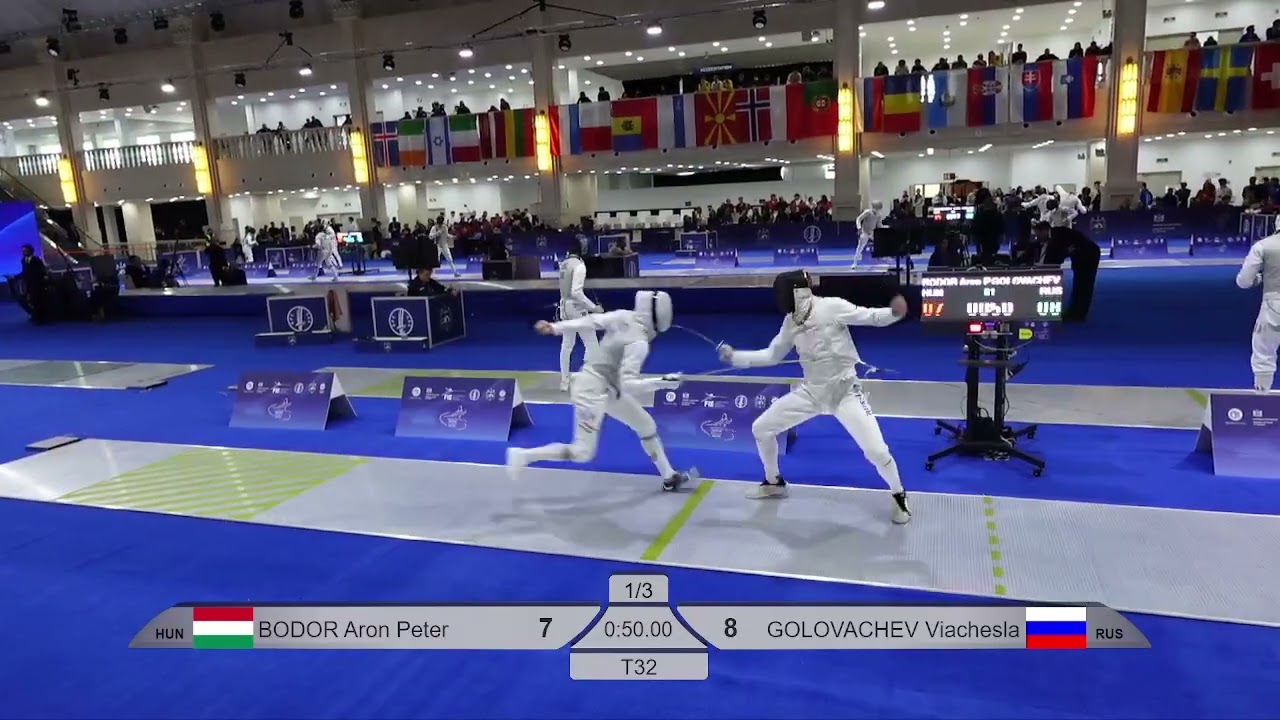 2026 352 T32 08 M F Individual Tbilisi GEO Yellow GOLOVACHEV RUS vs BODOR HUN
