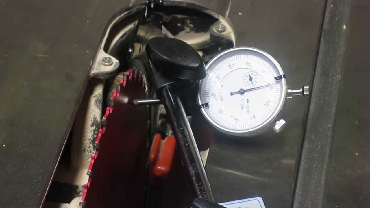 Ridgid R4512 Blade Alignment Problem