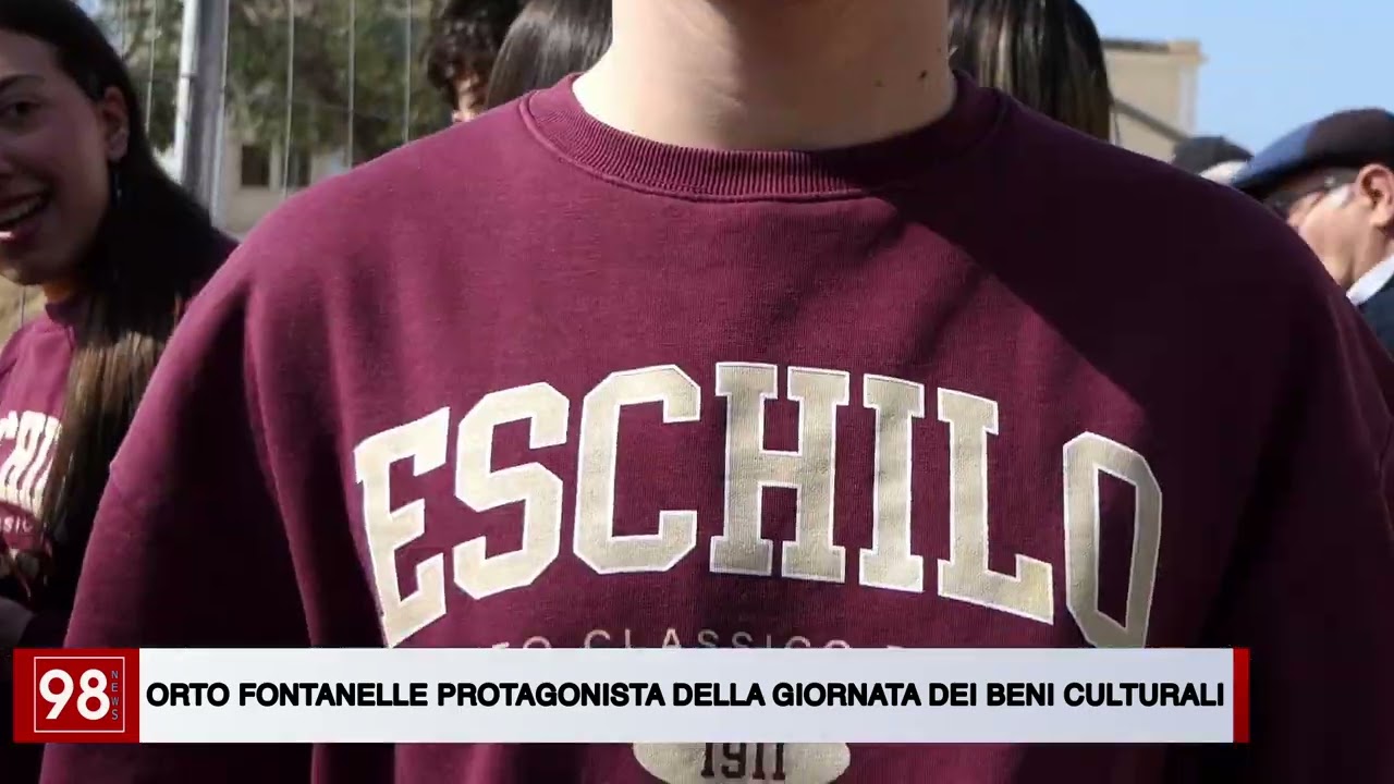 ORTO FONTANELLE PROTAGONISTA DELLA GIORNATA DEI BENI CULTURALI SICILIANI