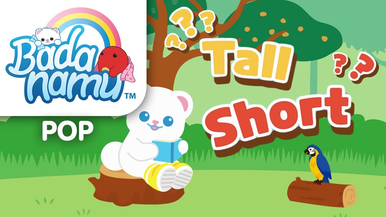 Tall and Short - Math Song l Nursery Rhymes & Kids Songs