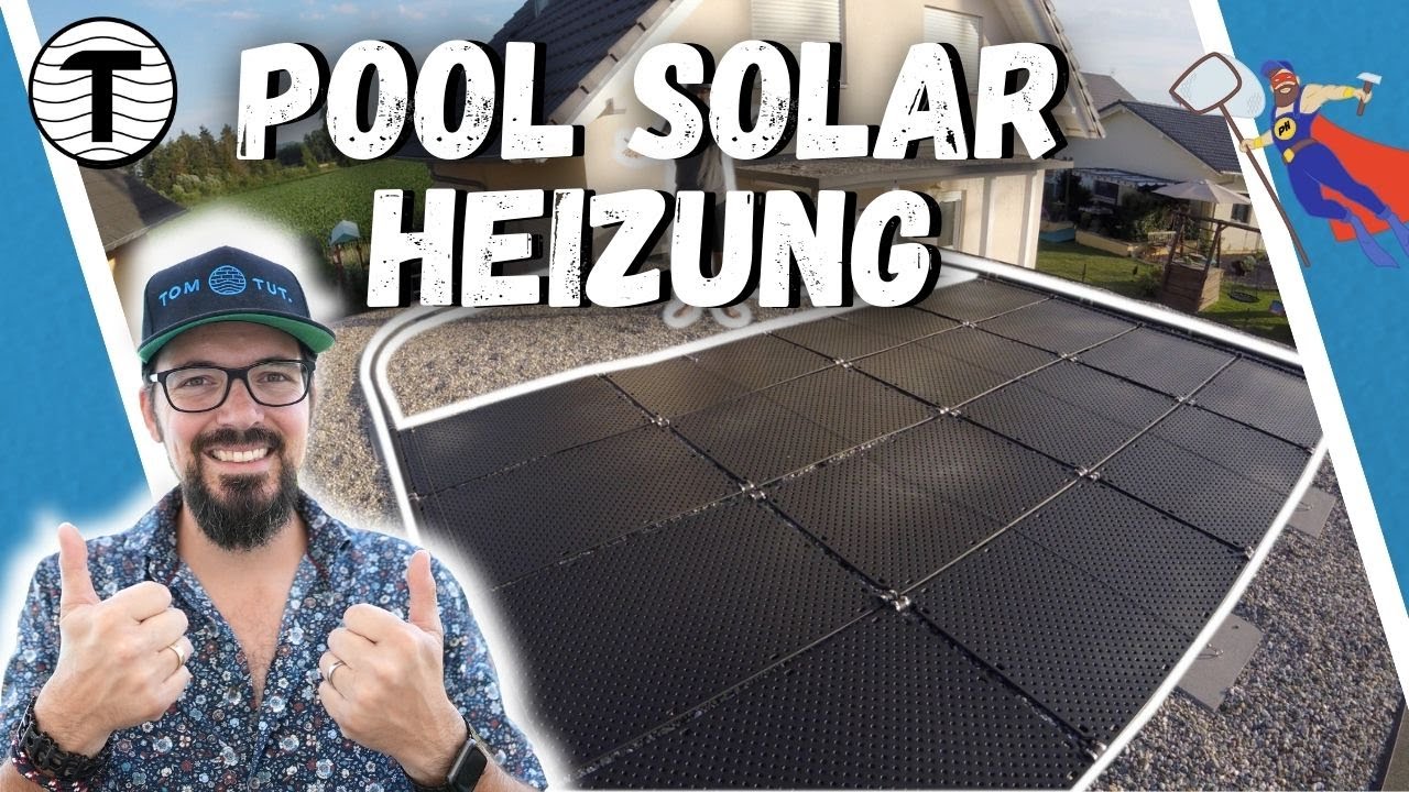 🏊 Pool 🔥 Solarheizung POOLSANA OKU ☀️ Poolwasser erwärmen ☀️SC Compact (50510)