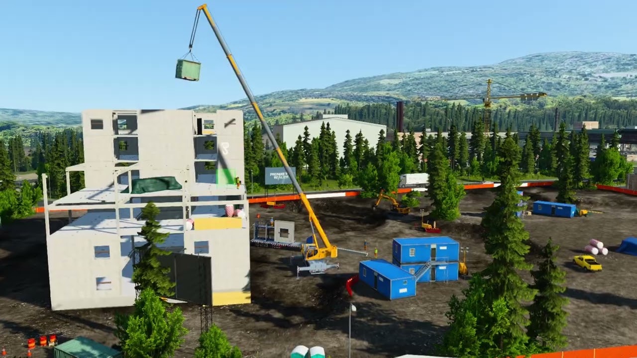 Tenstar Simulation Mobile Crane