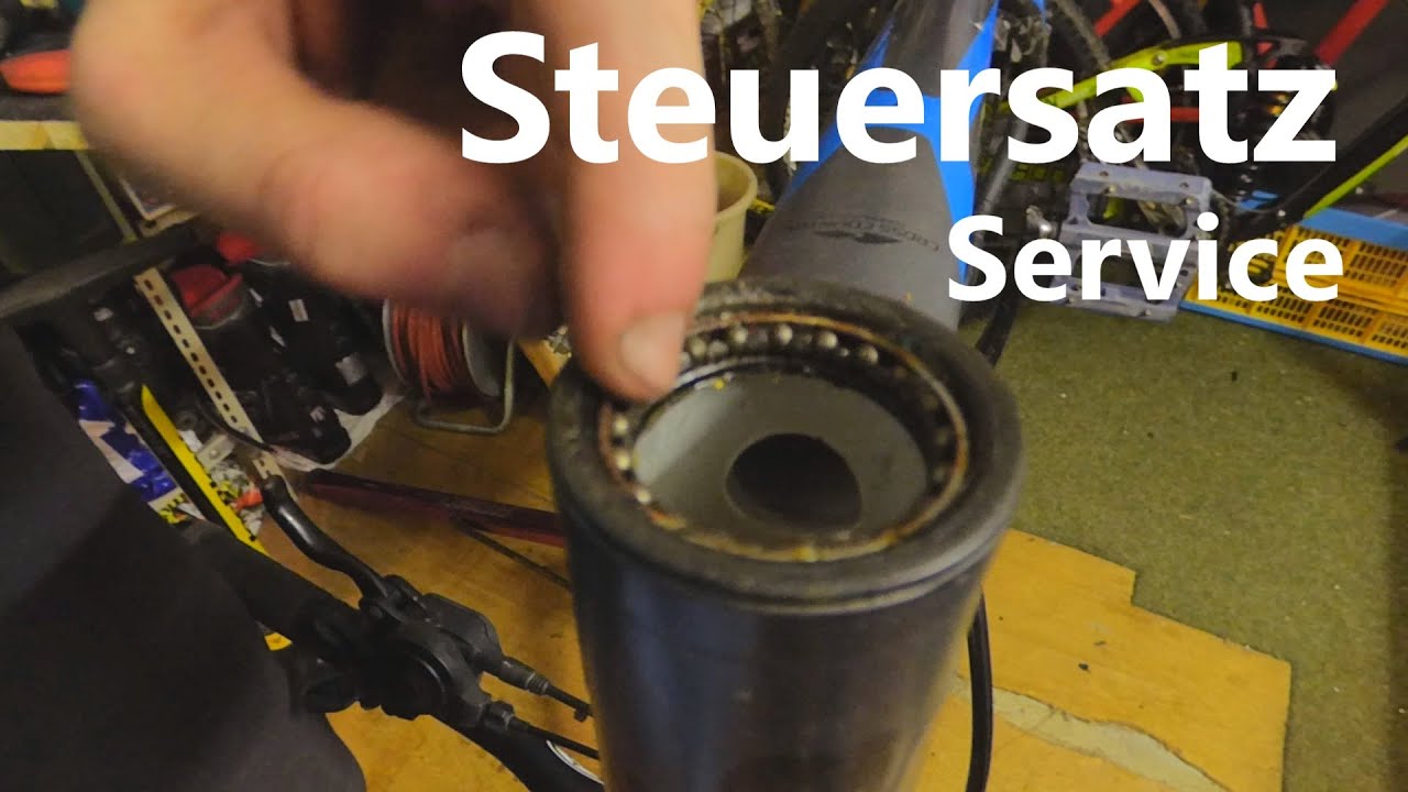 Steuersatzservice - Steuersatz neu einfetten (neues Video verfügbar!)