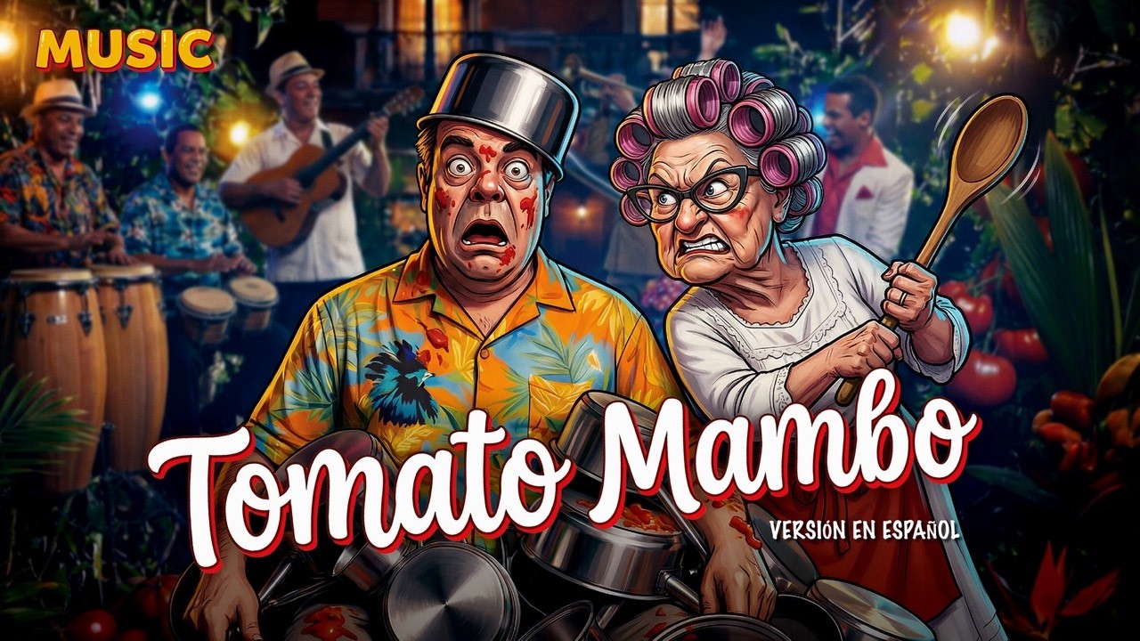 TOMATO MAMBO 🎺 #nonnaknowsbest #ai #aimusic #aivideo #españa #cubanmusic #spanishmusic #italian