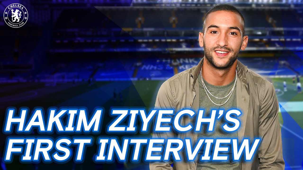 Hakim Ziyech's First Interview | Welcome To Chelsea | Exclusive