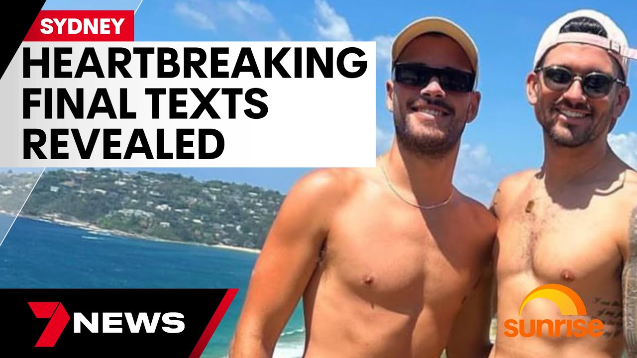 Friends and family remember Jesse Baird and Luke Davies | 7 News Australia