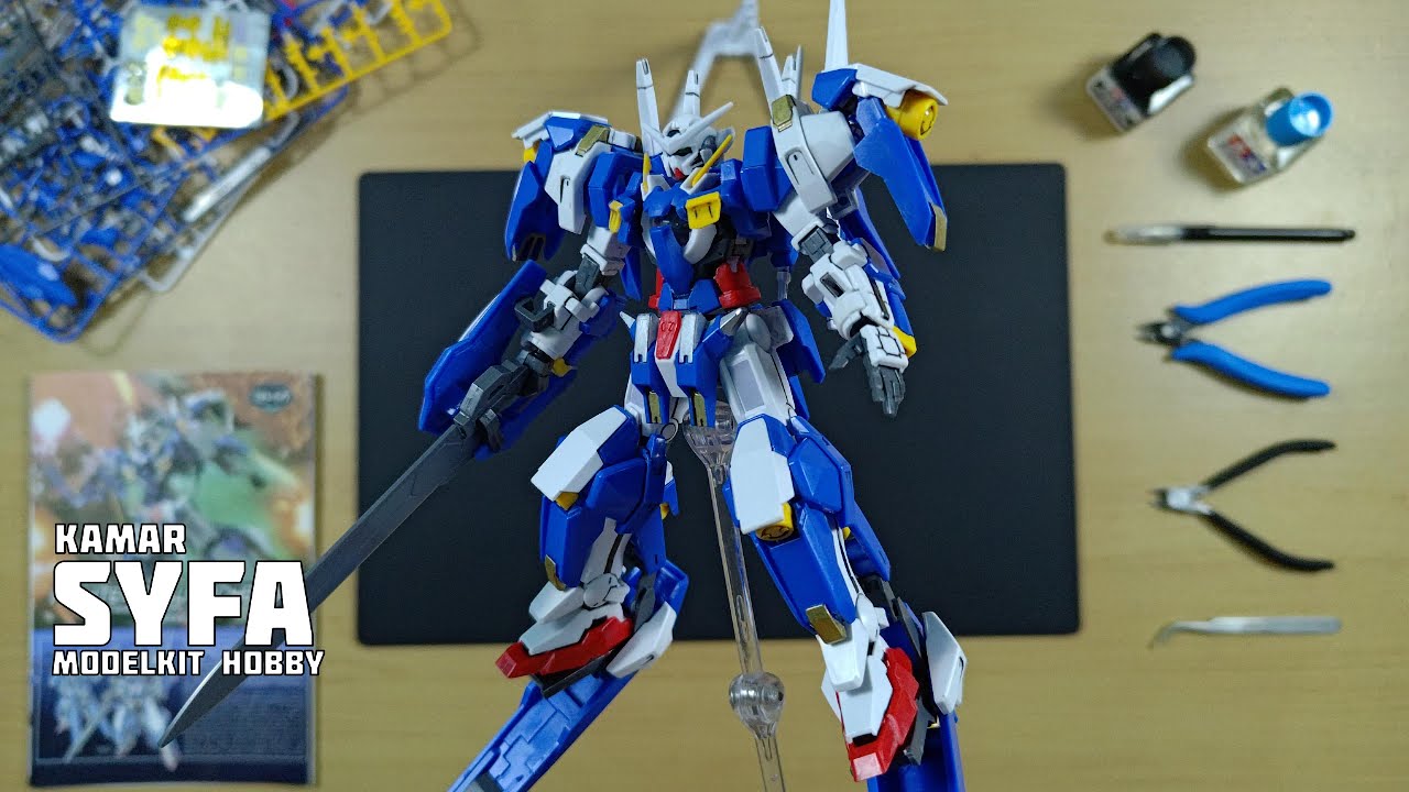 Gundam Fighter Avalanche Exia Model kit by Hongli | Speed Build ASMR