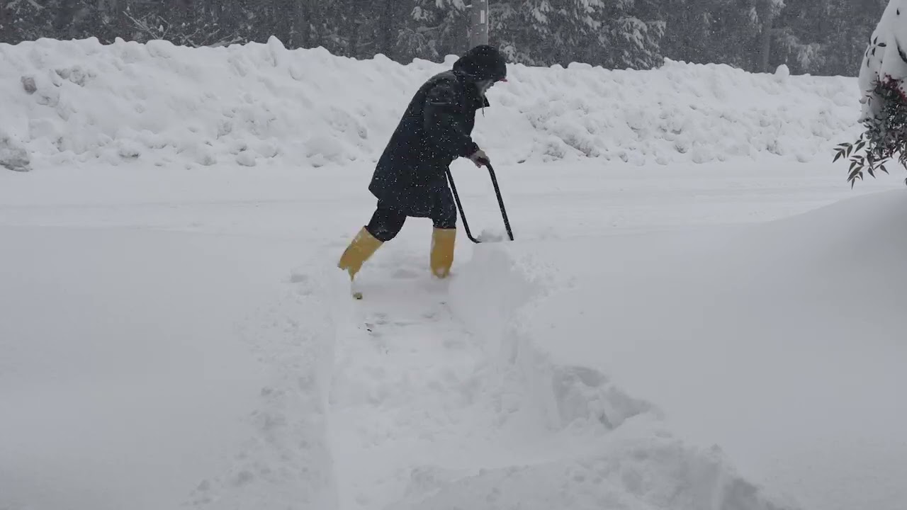 雪かき