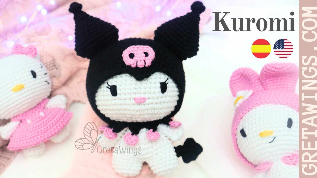Tutorial Amigurumi: Coneja Gótica Única con Calavera (Diseño Exclusivo) ​