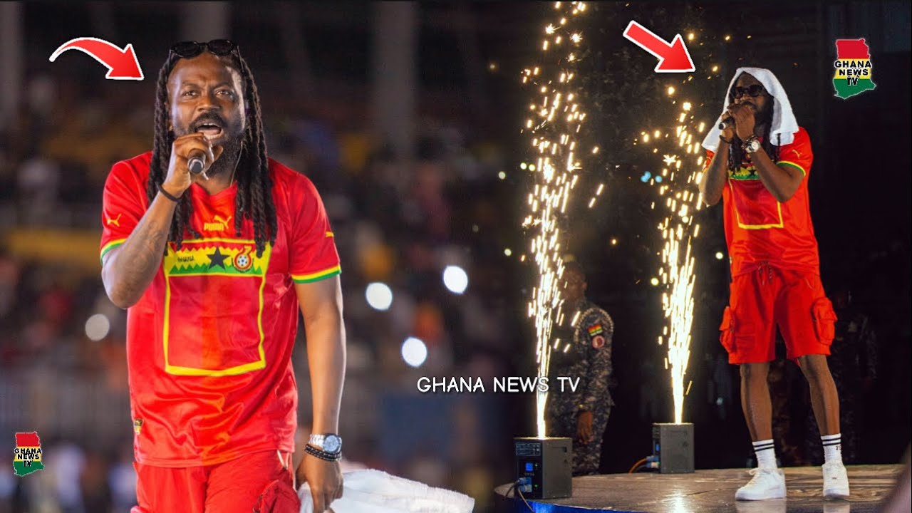 Samini Historic performance at Tarkwa‘s TnA Stadium with his back2back singalong hits from the 90s