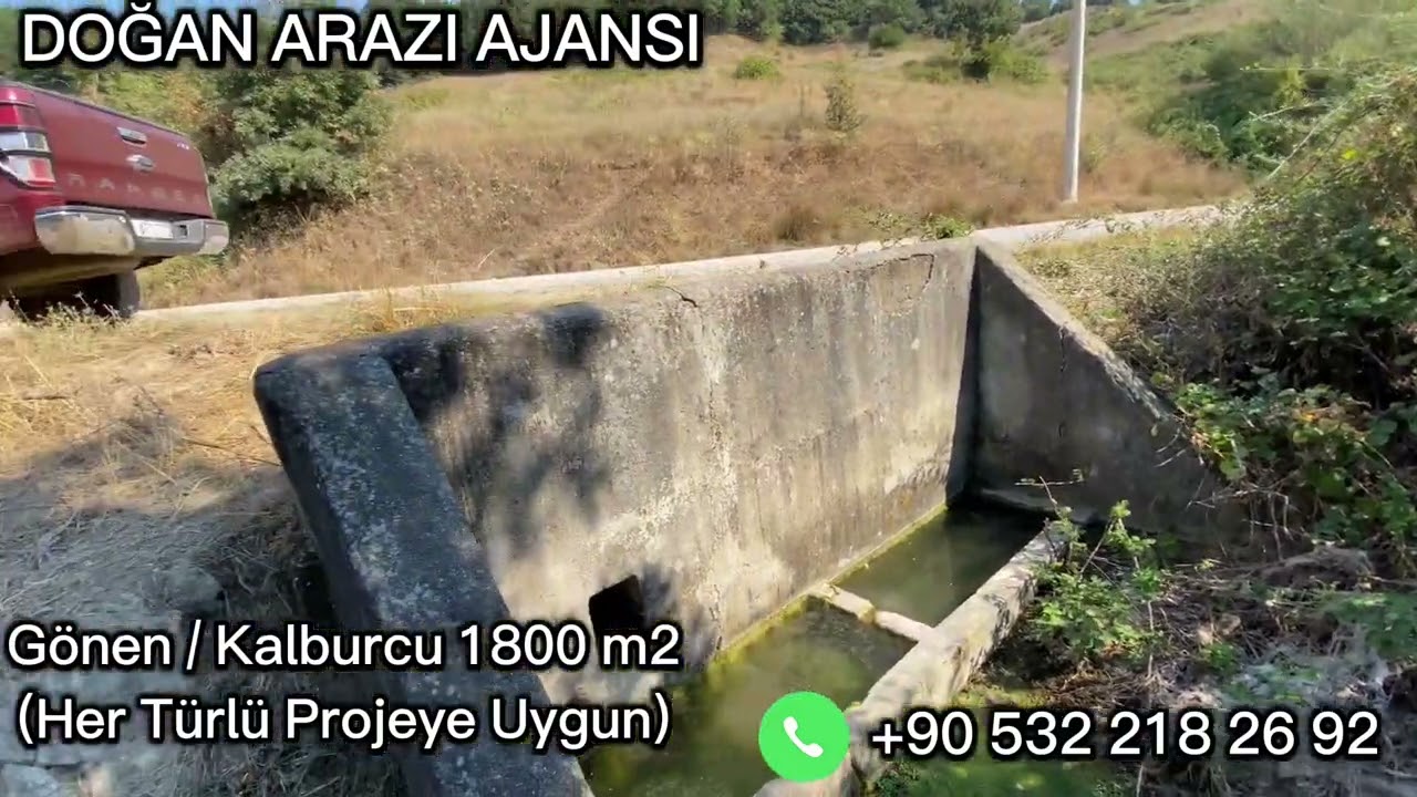 1.800 m2 Balıkesir-Gönen Kalburcu mahallesinde Kadastro yola cepheli projeye uygun arazi.
