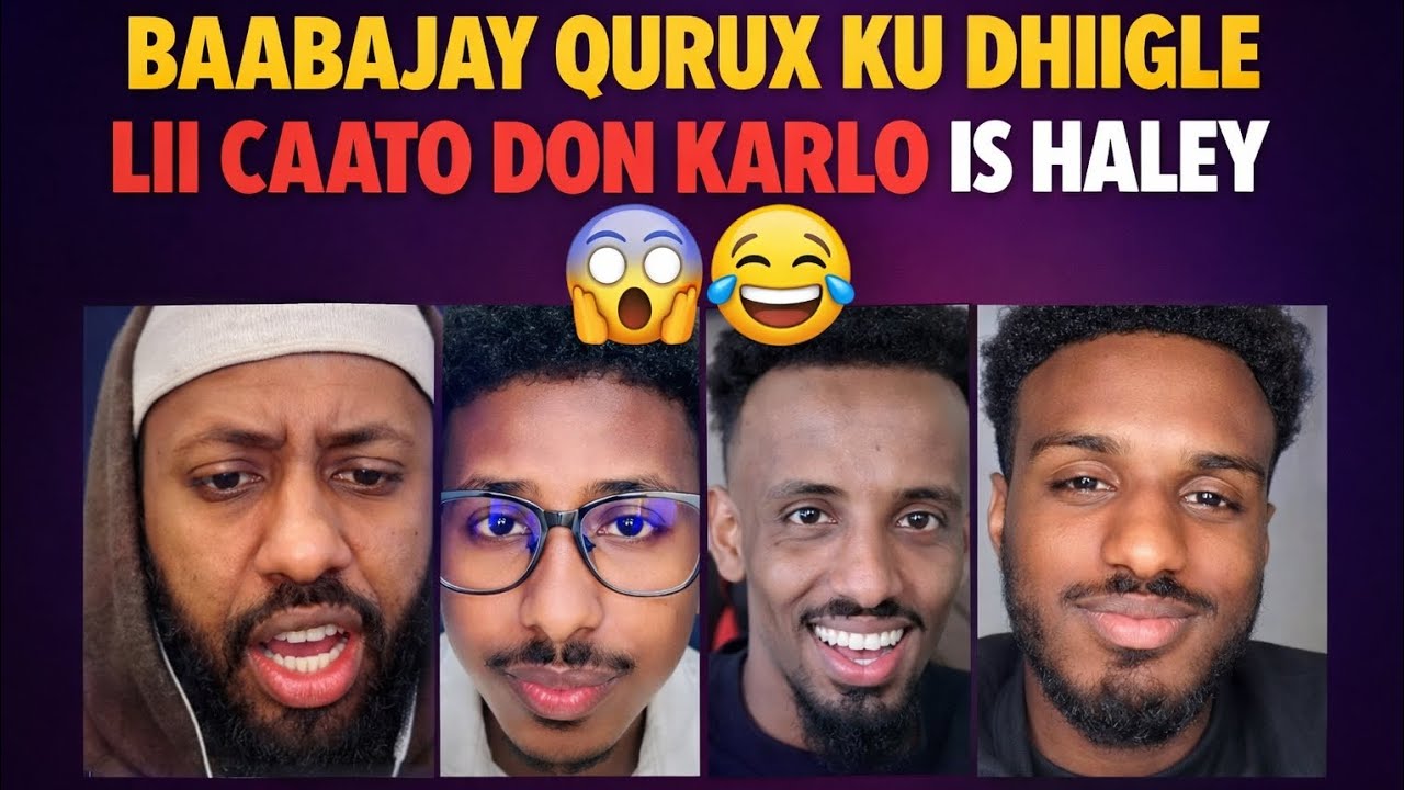 LII CAATO NA DHALAY AA 😂😱 RAGII LA HALEY😱