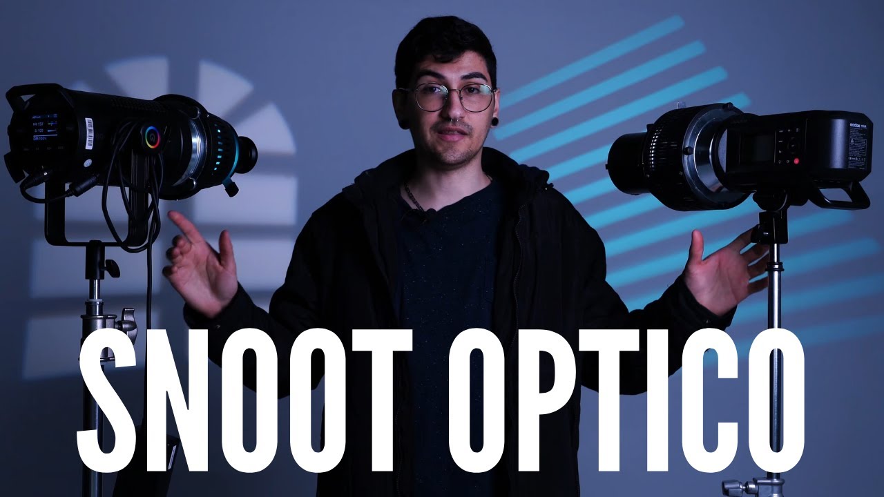 Review snoot optico ótico snoot de desenho e lente