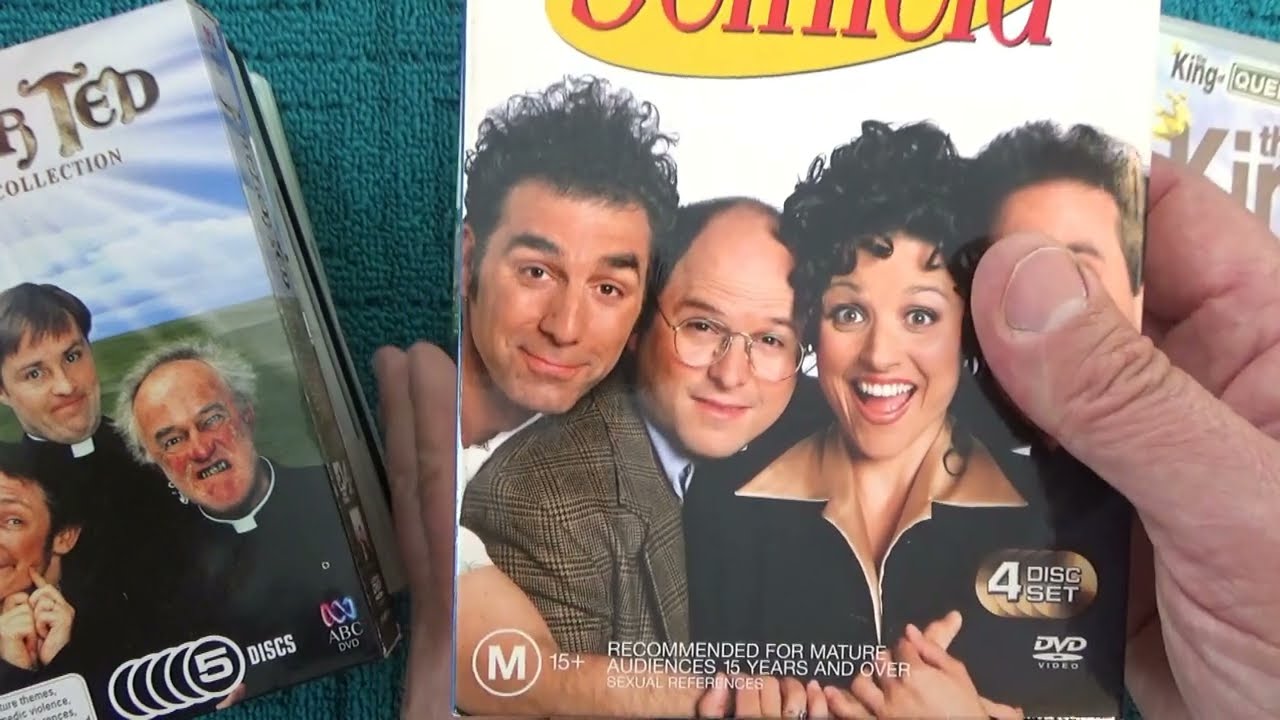 ASMR - SitCom DVDs - Australian Accent - Chewing Gum and Discussing in a Quiet Whisper