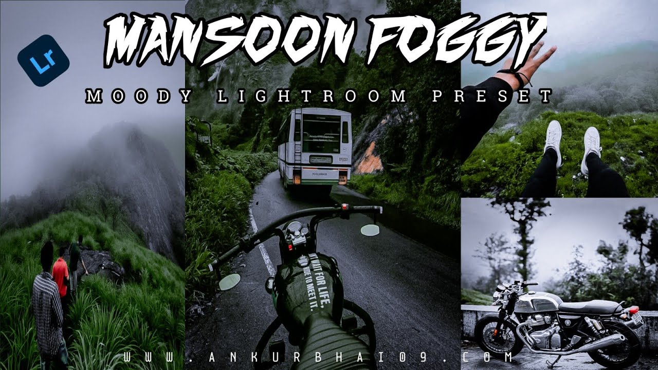Mansoon Travel presets | Free lightroom preset | Moody lightroom preset | Foggylightroom preset |