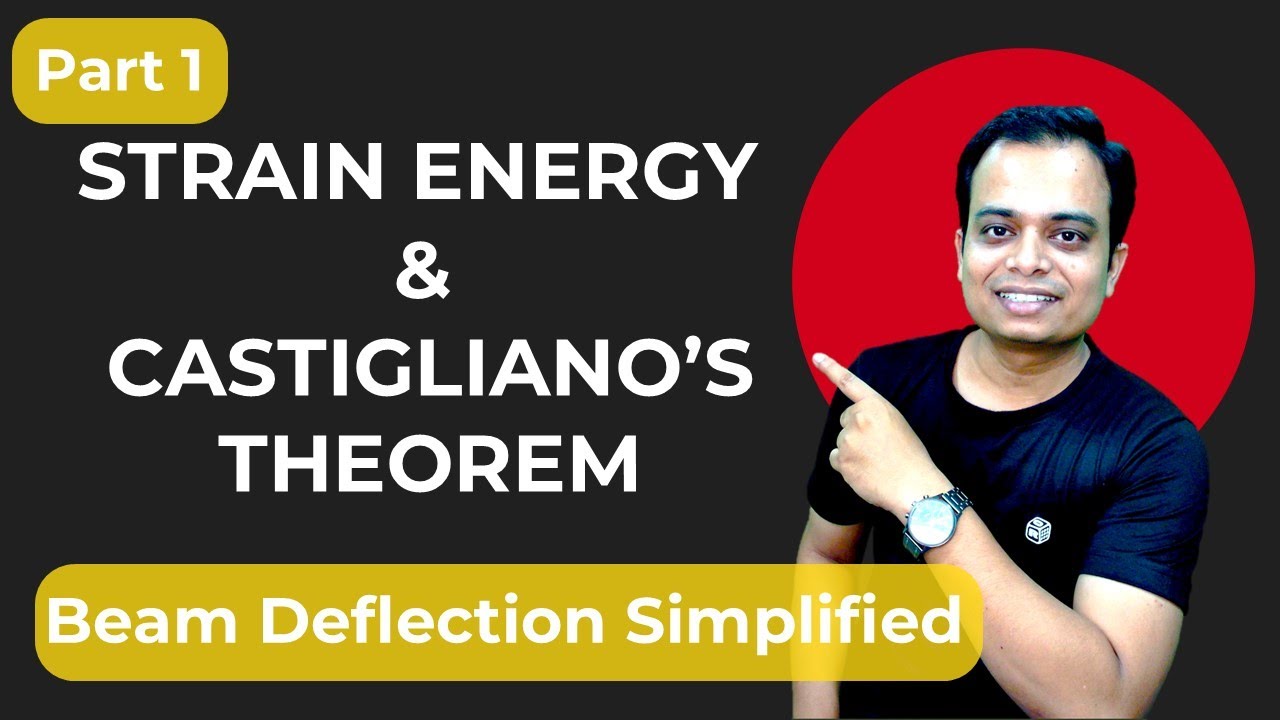 👉 Strain Energy & Castigliano&rsquo;s Theorem | Beam Deflection Simplified (Part 1)