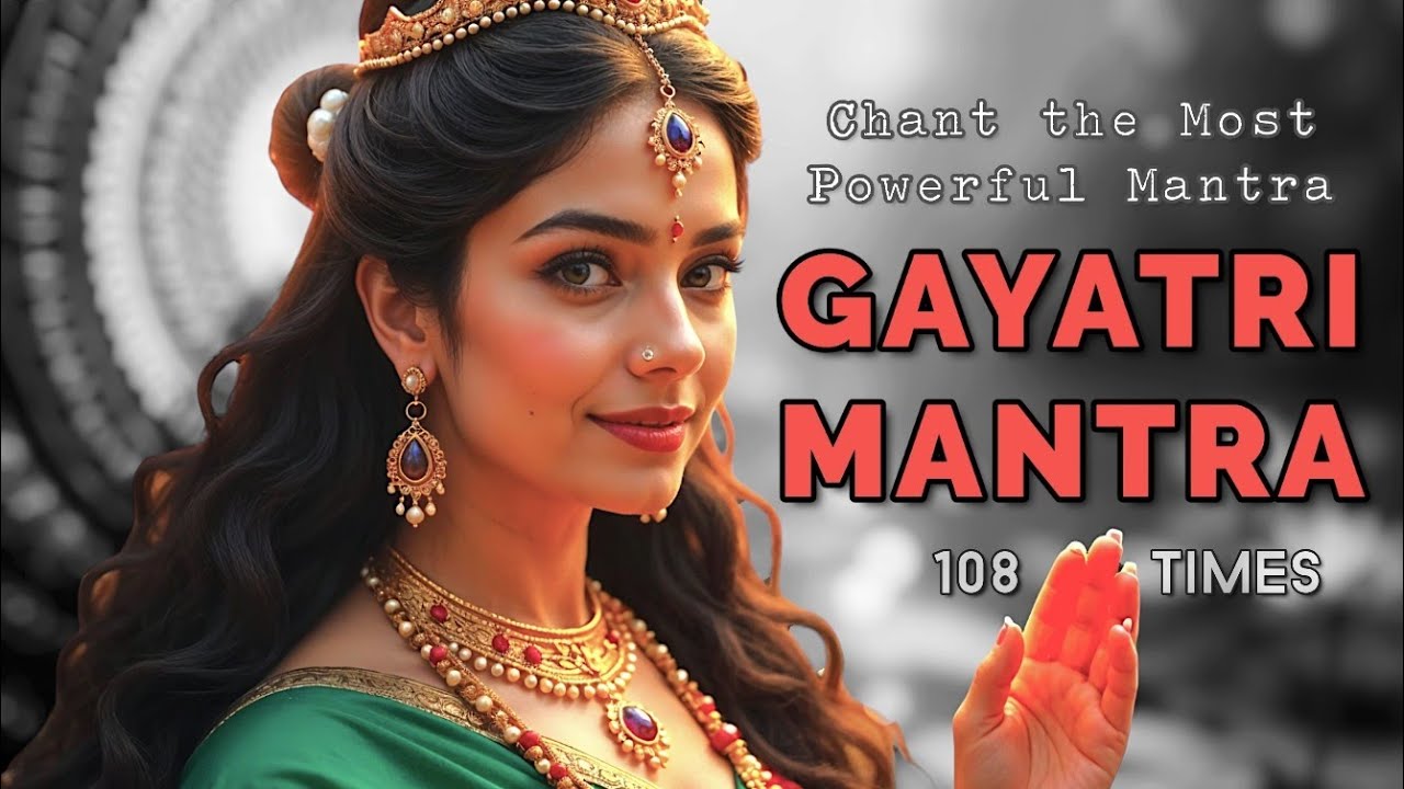 Gayatri Mantra | 108 Times | Most Powerful Sanskrit Chant for Healing, Peace & Spiritual Awakening