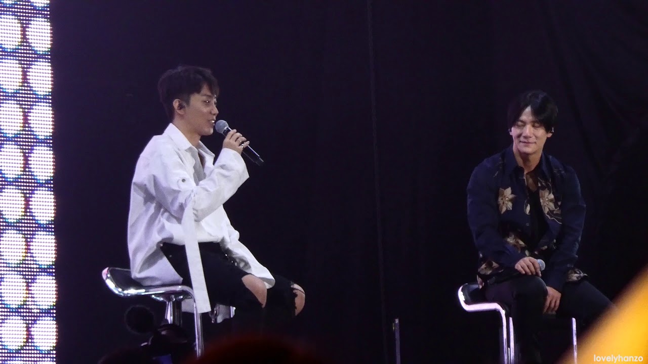 171224 젝스키스 고양콘 토크타임 은지원 & 이재진 focus