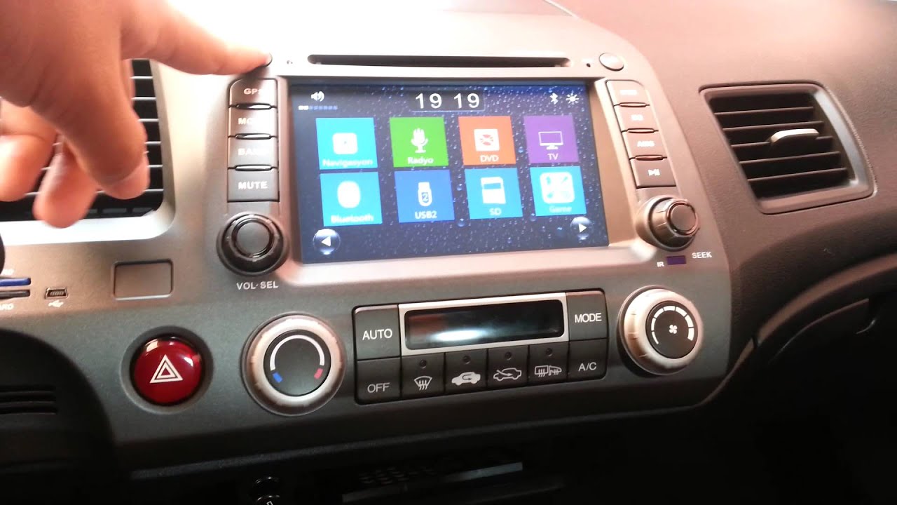 Fd6 Civic Arlox navigasyon incelemesi
