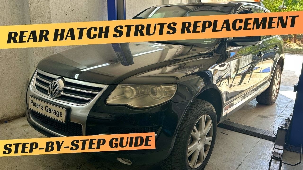 Замена стоек задней двери VW Touareg