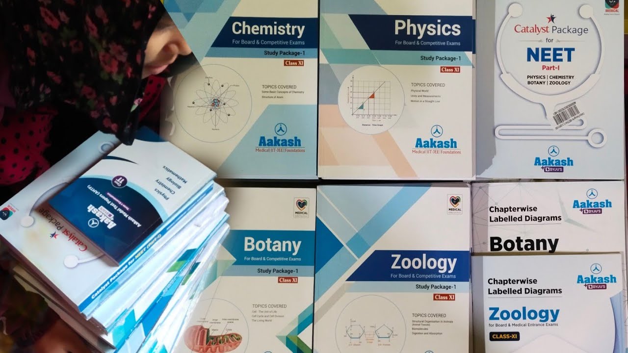 Aakash Study Package Unboxing | CLASS XI | NEET 2023 | #Aakash #Byjus #NEET