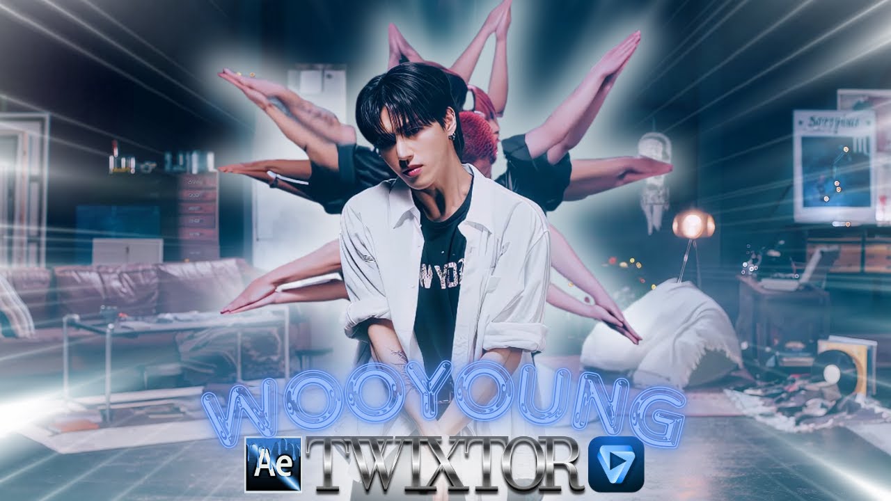Wooyoung Ateez - 4K 'Sagittarius' MV Edit Clips (Twixtor/Slow Mo)