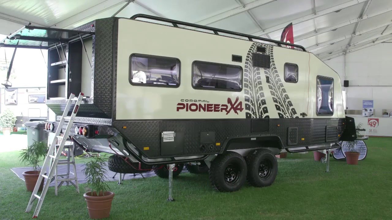 The new look Pioneer turning heads at the 2016 Perth Caravan and Camping Show