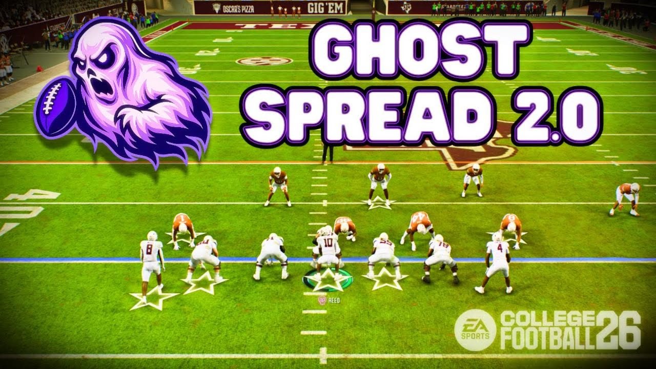 My Ghost Spread 2.0 Just Took Over College Football 26