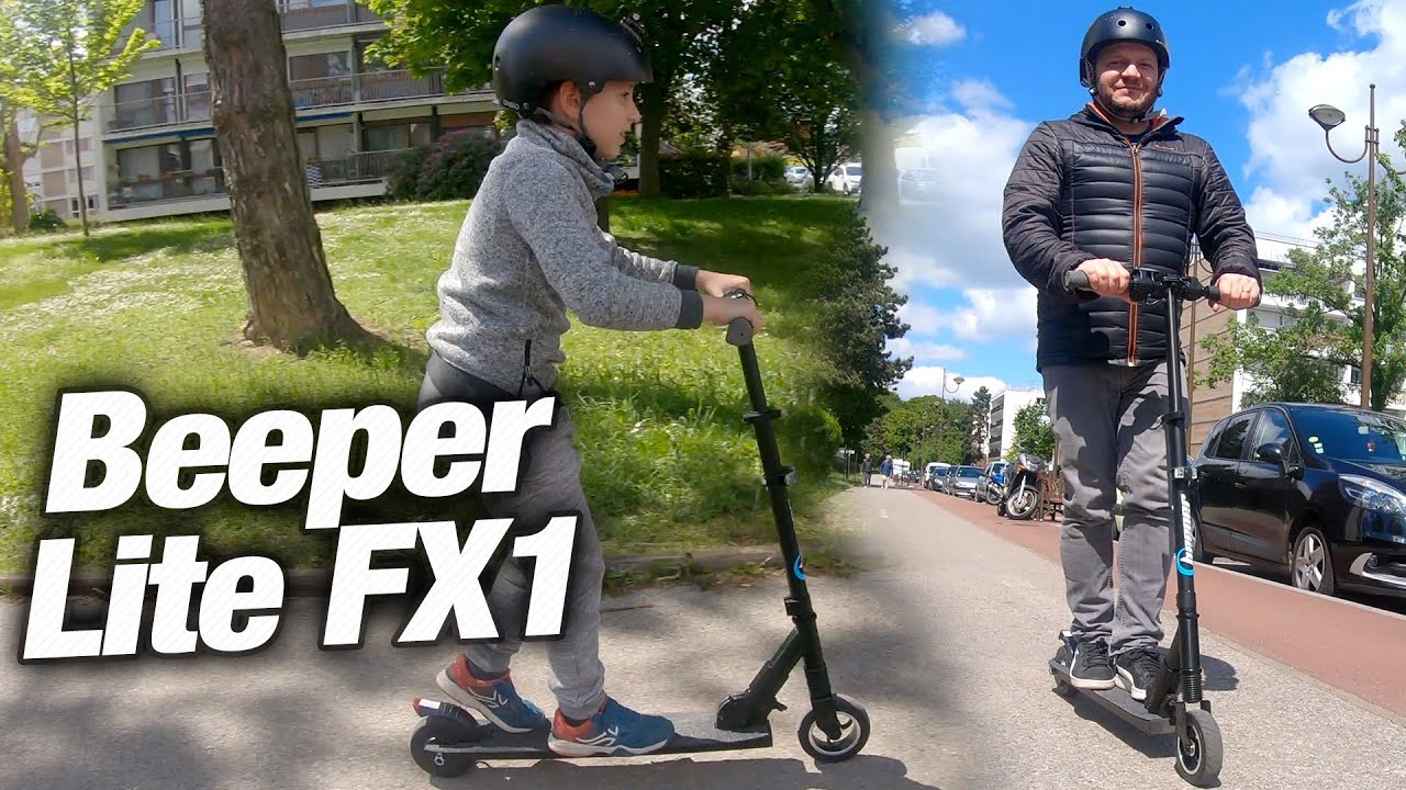Beeper Lite FX1L : trottinette électrique légère à moins de 200€