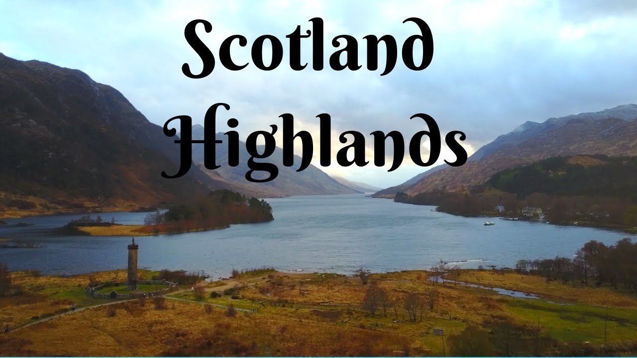 Scotland Highlands | Harlech Castle | Beautiful 4K Drone Video | DJI Mavic Pro 2019