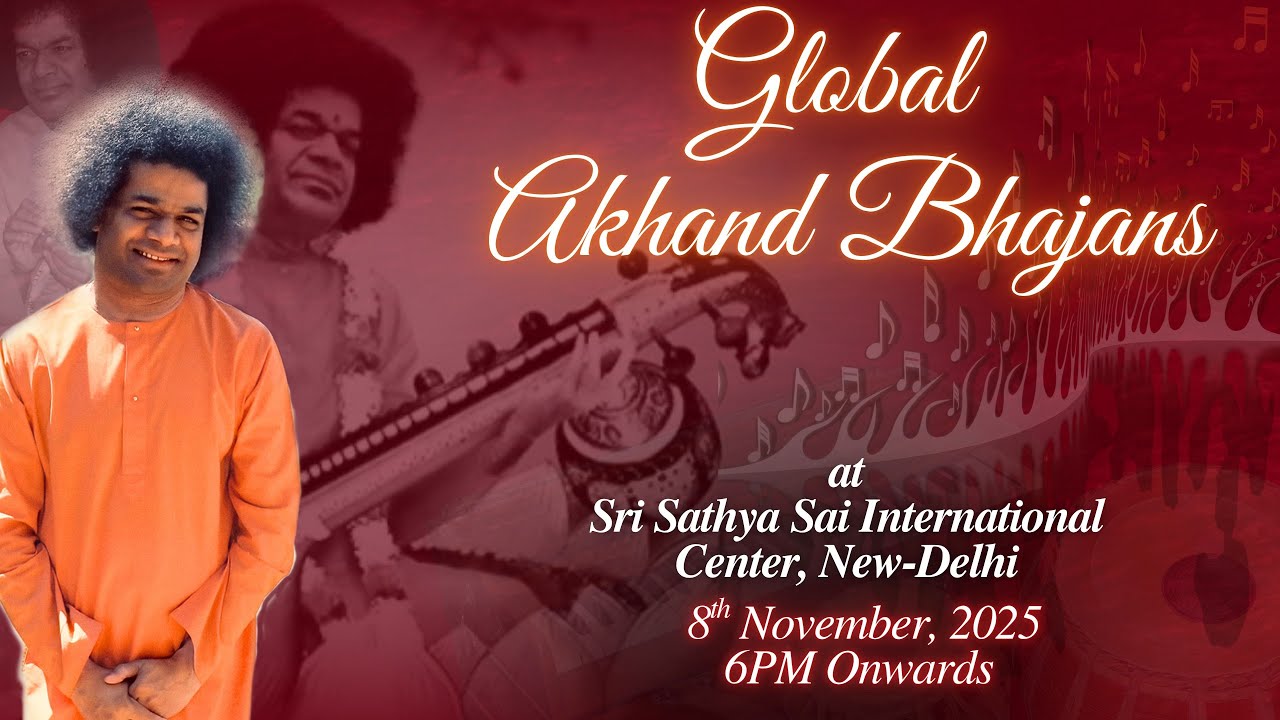 Global Akhand Bhajan | SSSIC, New Delhi | Nov 08, 2025