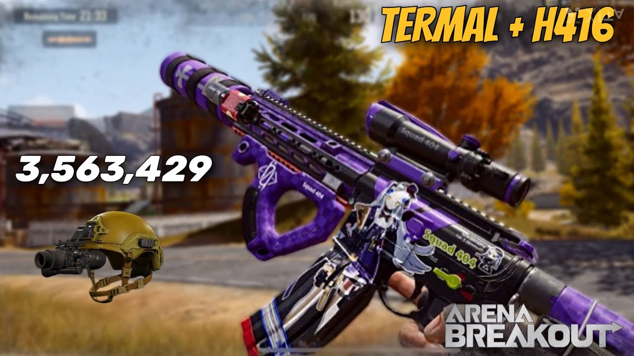 Hunting Thermals in Farm Forbidden Zone With H416 | Arena Breakout Global