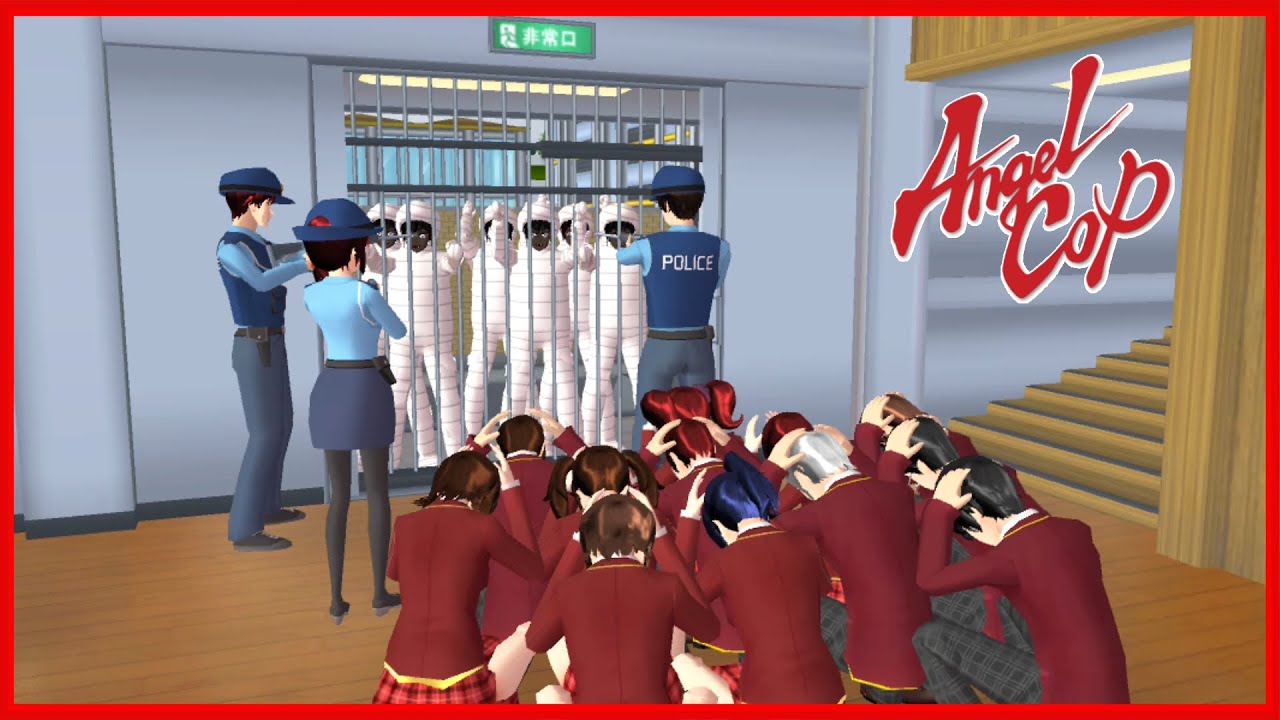 [Film] Angel Cop - Full Movie || SAKURA School Simulator