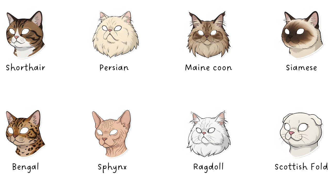 Every Domestic Cat Breed Explained in 9 Minutes