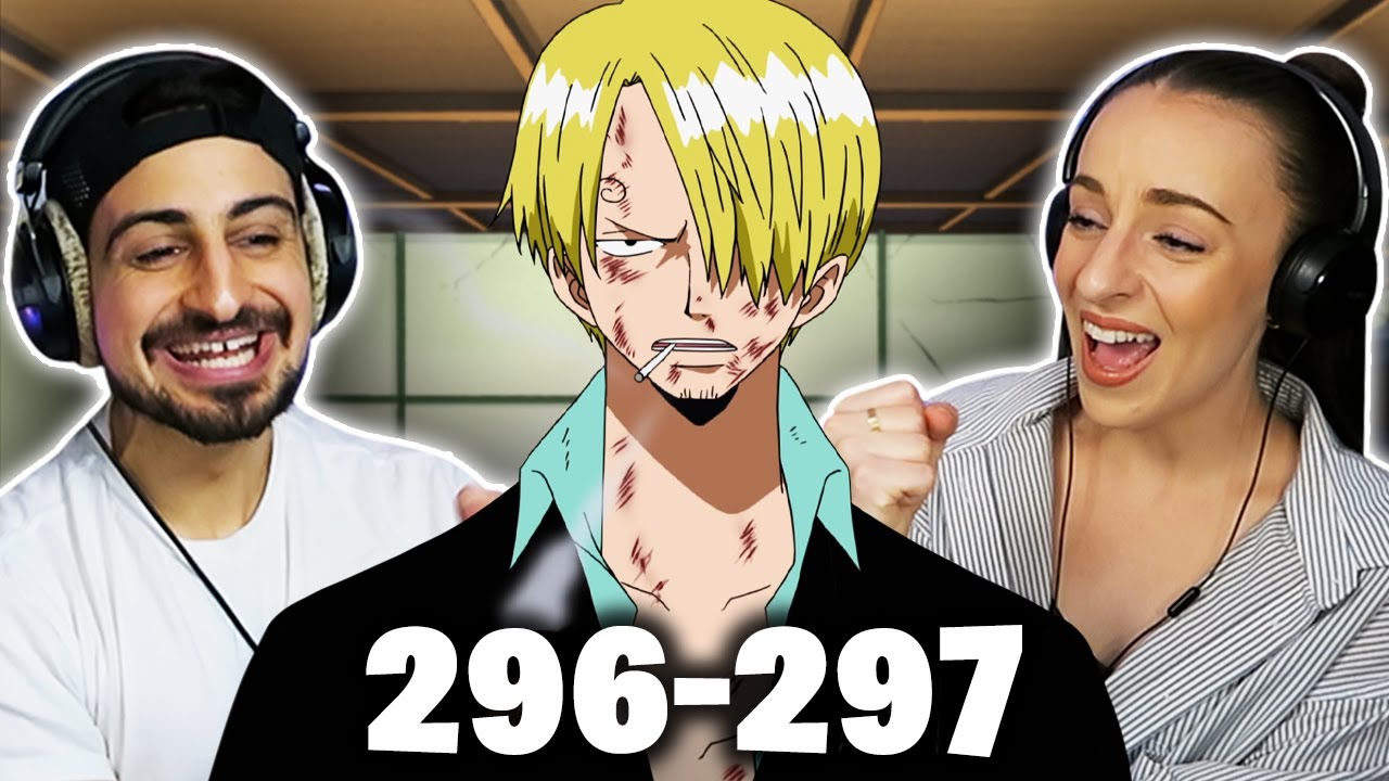 SANJI'S 10/10 ENTRANCE!! 🔥 *ONE PIECE* Episodes 296-297 REACTION!