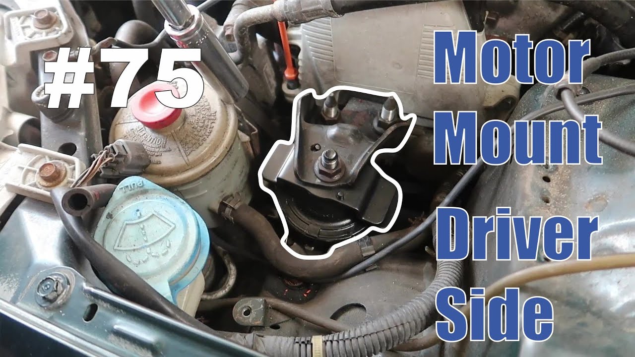Como cambiar un soporte de motor Driver side Honda civic 96-00