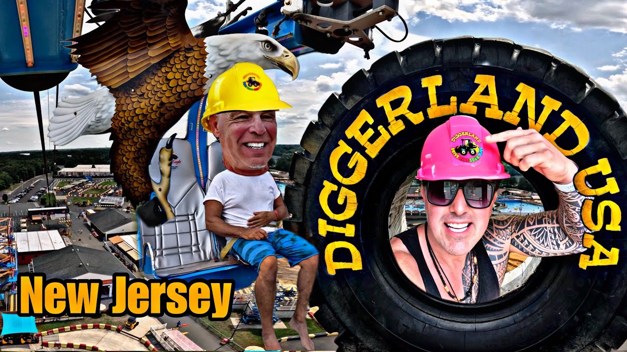 Flying High Fun At Diggerland USA Amusement Park New Jersey