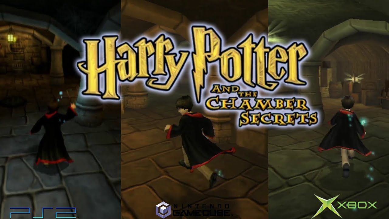 Harry Potter and the Chamber of Secrets - PS2 vs GameCube vs Xbox