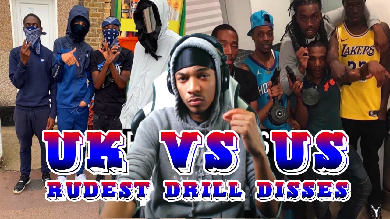 Who y’all got?👀 | Rudest Drill Disses: UK v US | American Reaction