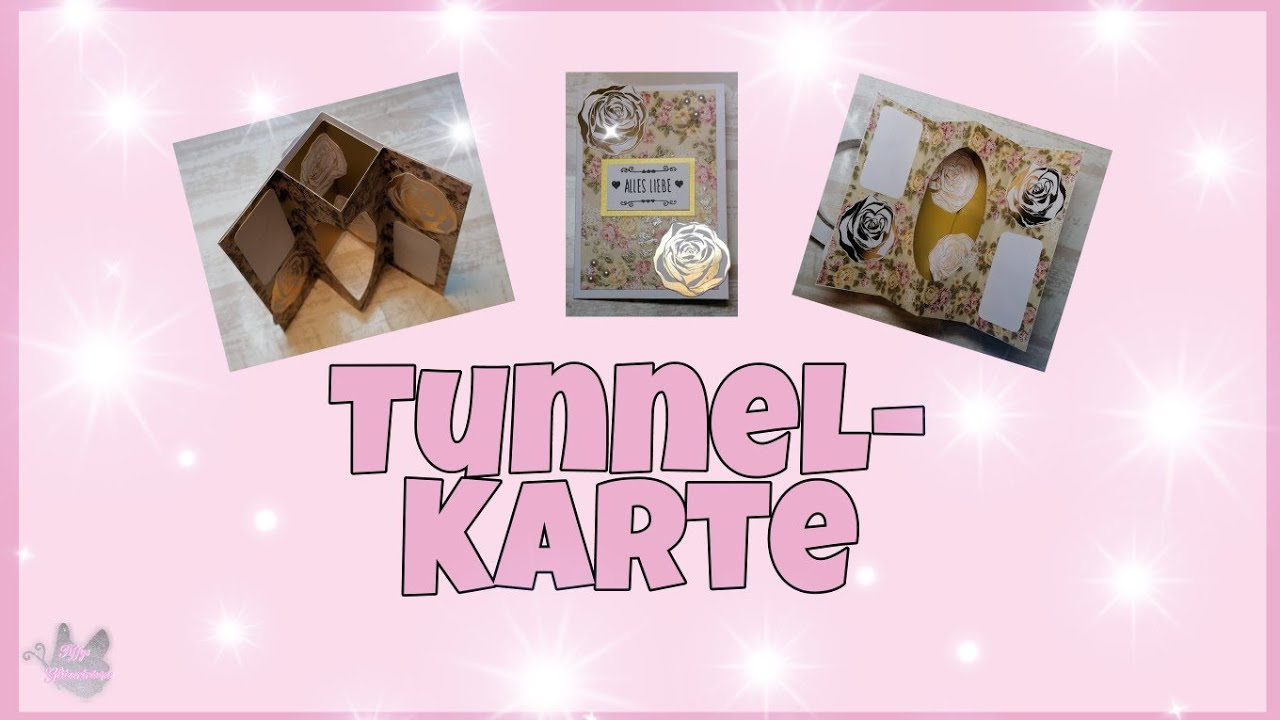 💕 Tunnel Karte 💕 basteln