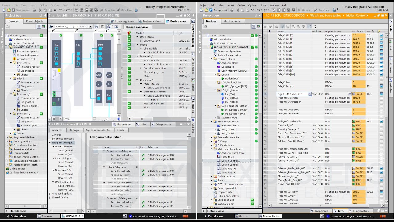 TUTORIAL | TIA PORTAL | SINAMICS | S7 1200 | BASICPOSCONTOL | TELEGRAM 111 | SIEMENS | CURSO PLC