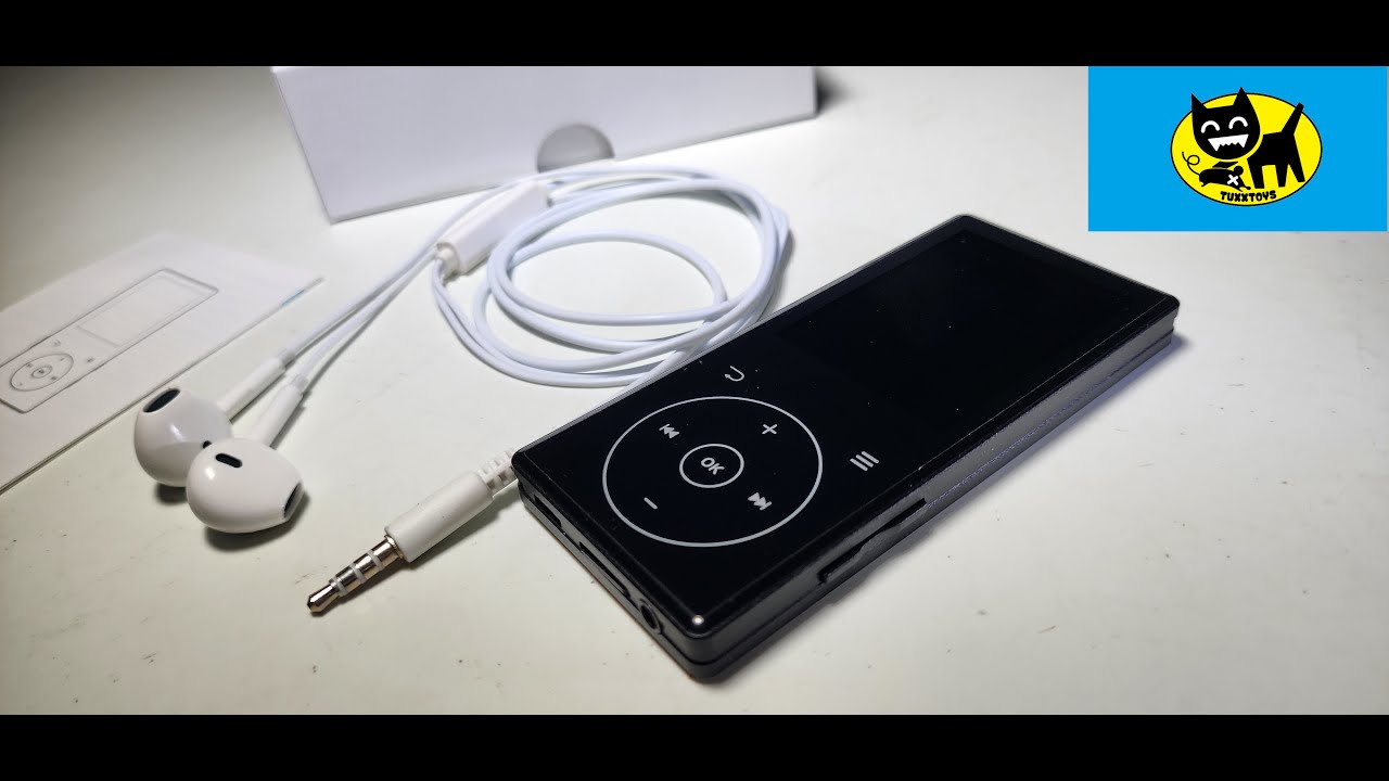 Gracioso.48GB MP3 Player with Bluetooth 5.0: Portable Lossless Sound Music Player with HD Speaker