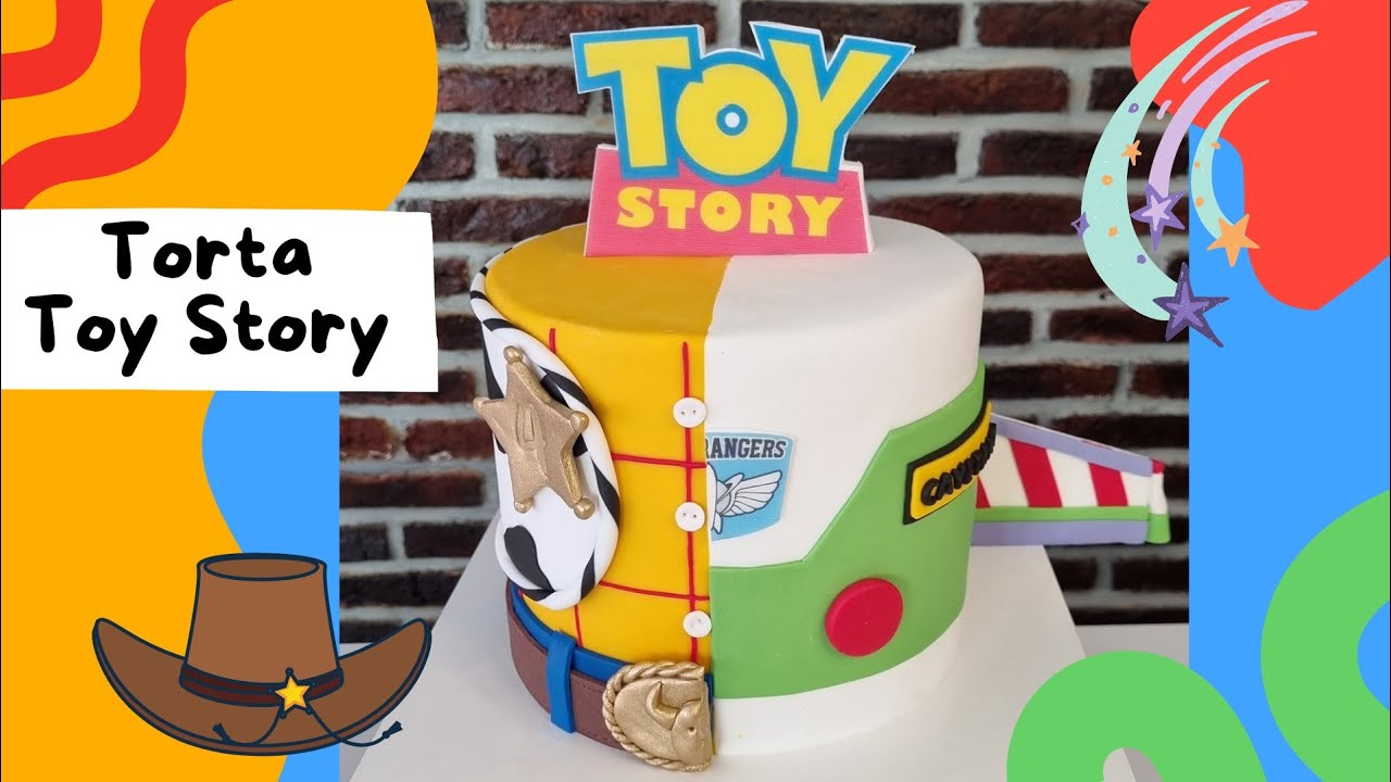 Torta de Toy Story Paso a Paso. Toy Story Cake.