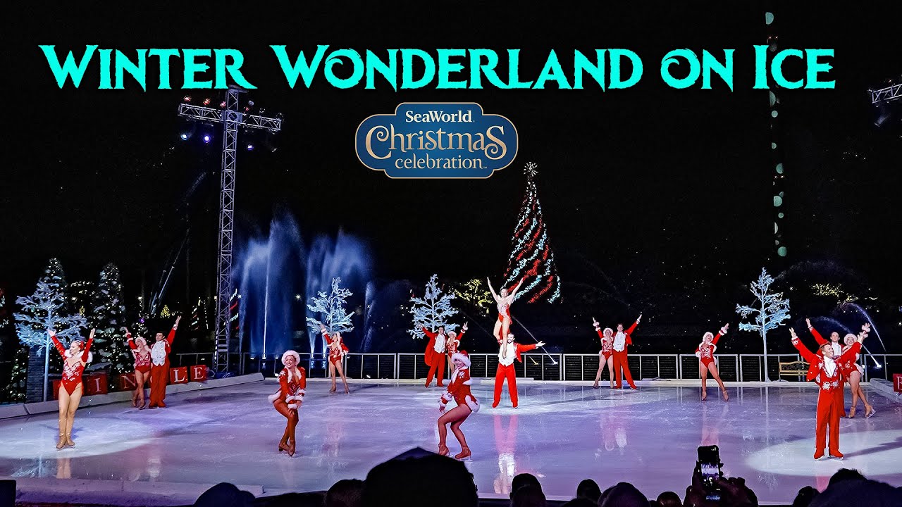 Winter Wonderland on Ice Full Show 4K SeaWorld Orlando 2025 12 29