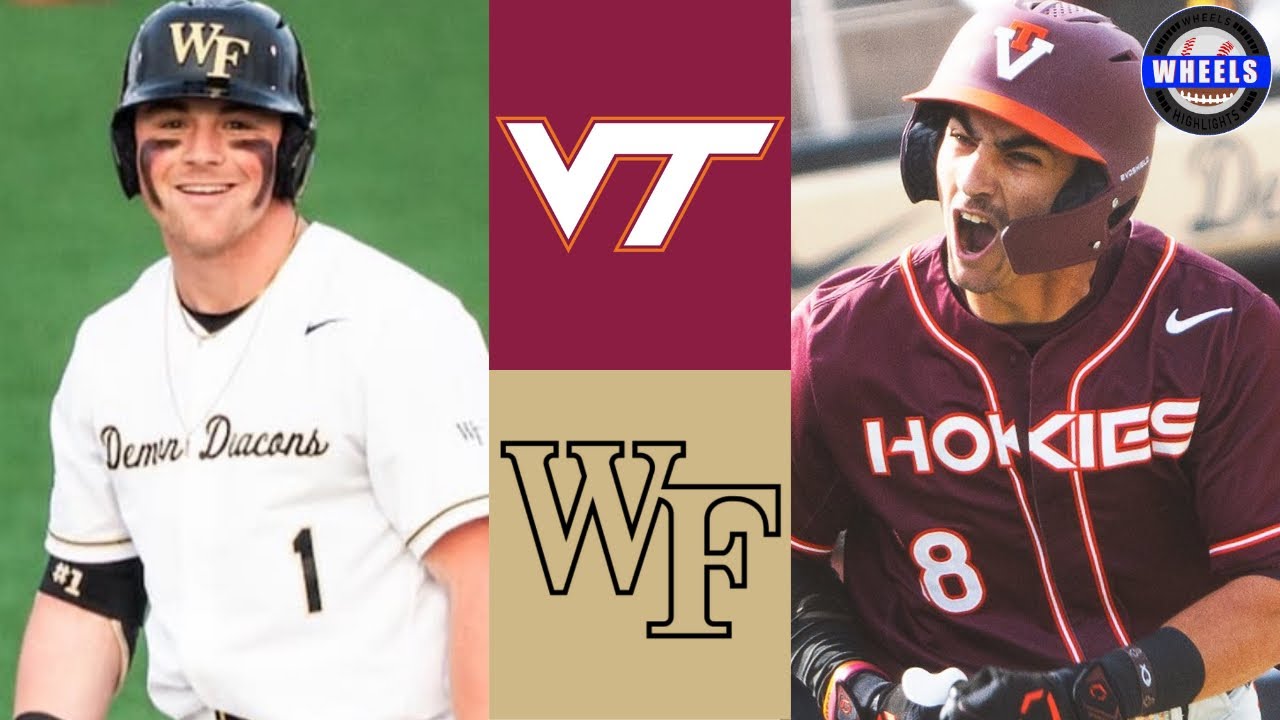 Virginia Tech vs #16 Wake Forest (Great!) | 2025 College Baseball Highlights