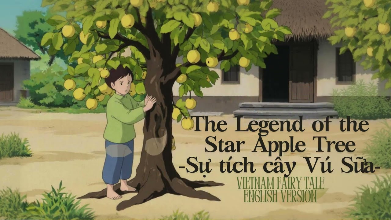 The Legend of the Star Apple Tree - Sự tích cây Vú Sữa | Bedtime English Story for Kids