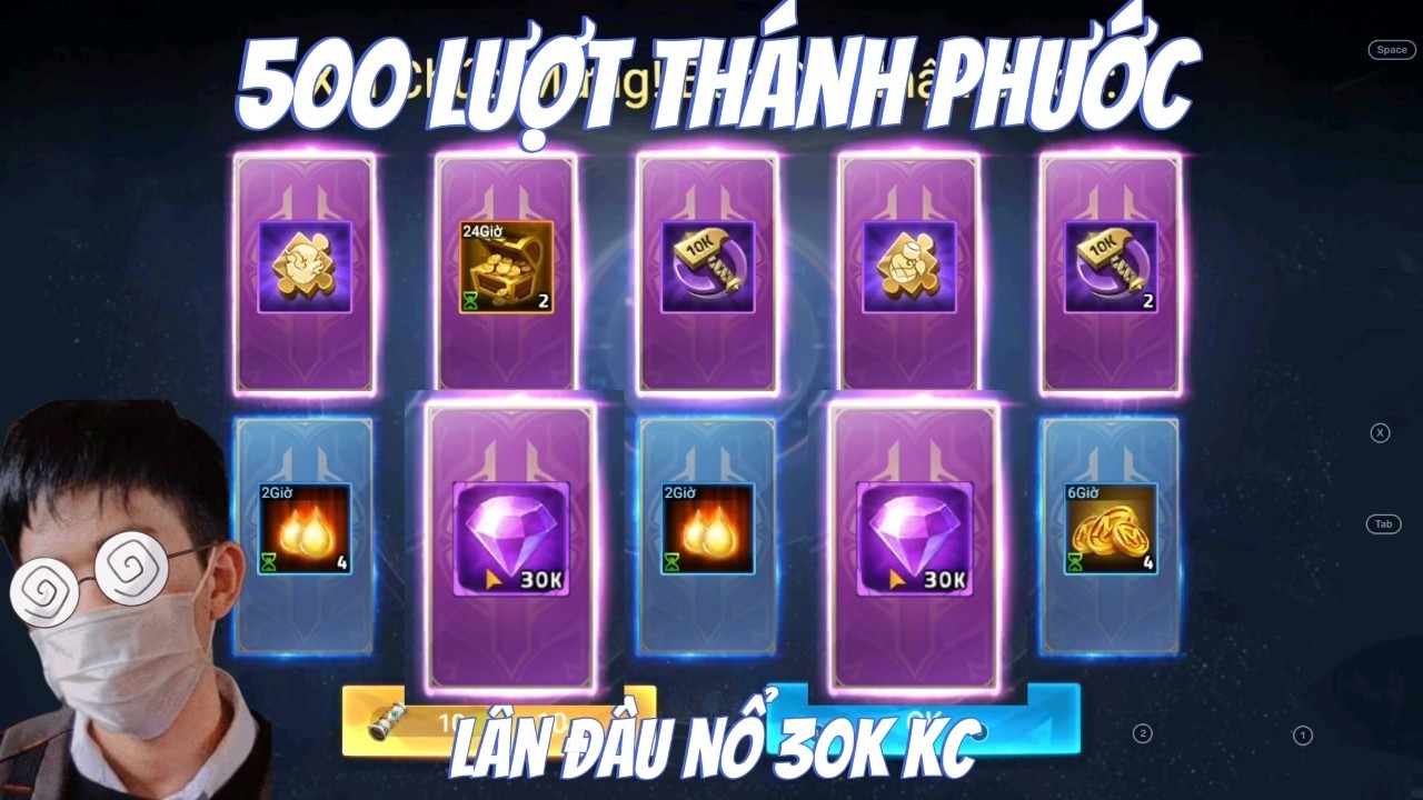 500 ROLL THÁNH PHƯỚC  27/2/2026 - Mobile Legends Adventure