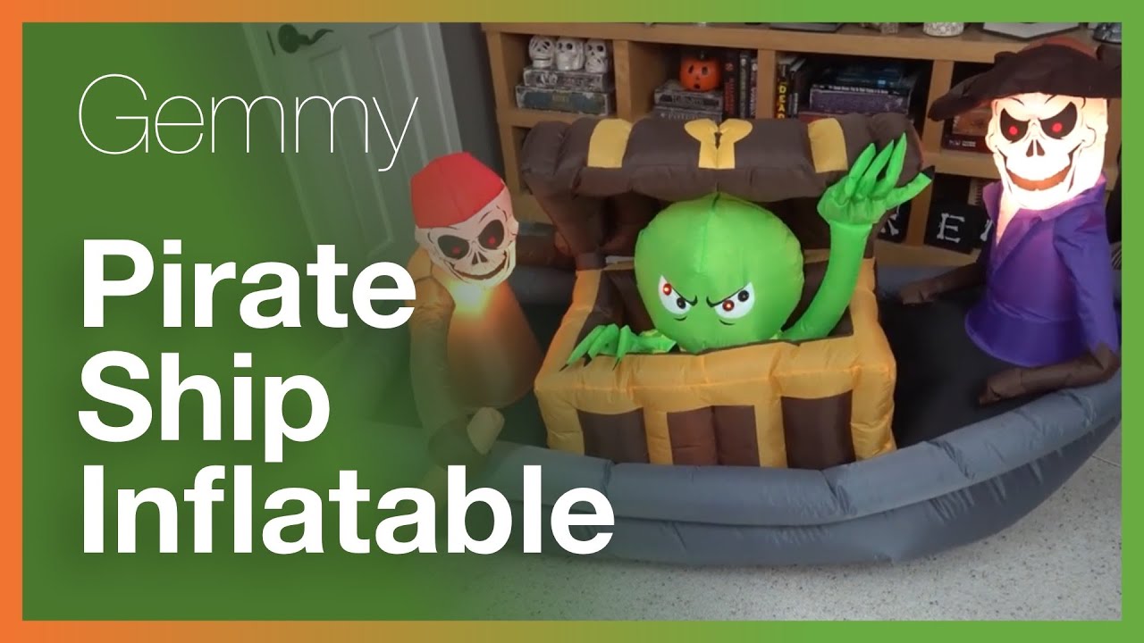 I bought another used inflatable.  A $25 Pirate Ship from 2017.  Check it out