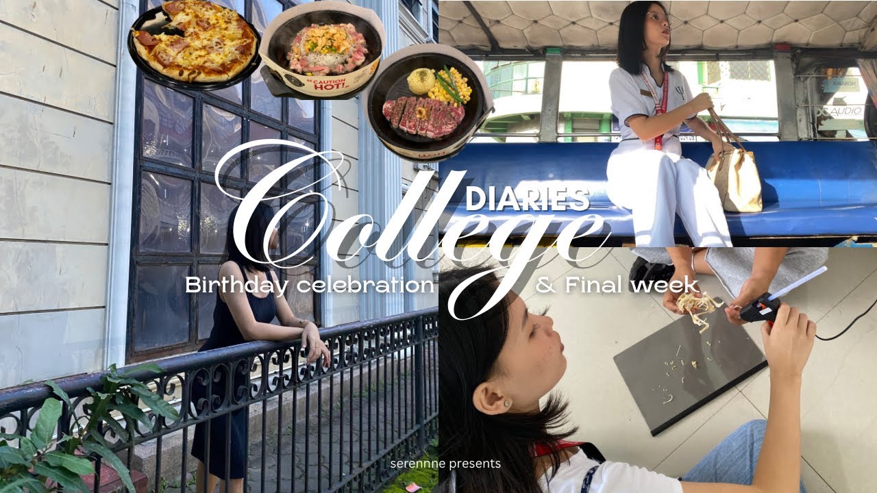 final week chaos + birthday vlog 😵‍💫🥂| College Diaries 