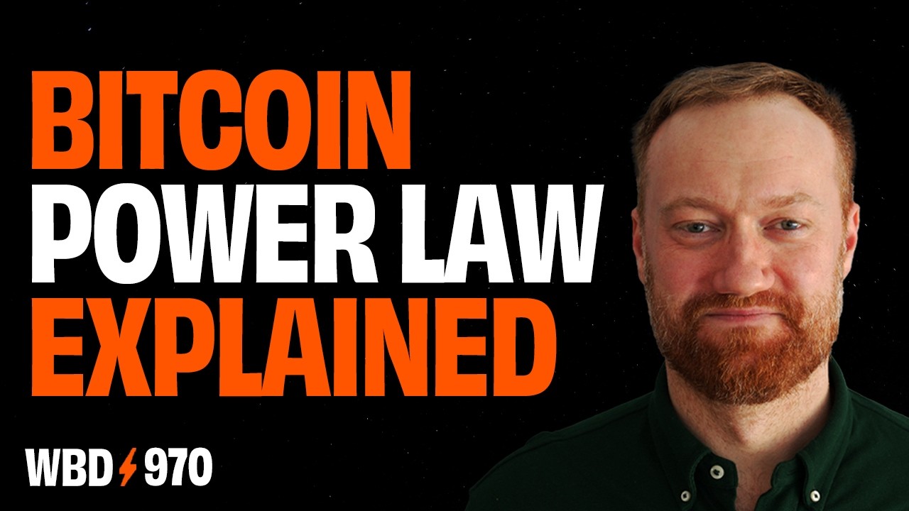 Bitcoin Power Law: The End of Exponential Growth | Matthew Mezinskis